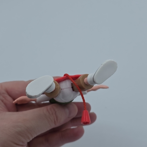 Vintage 1999 McDonald's Doug’s 1st Movie on Video Quailman Keychain Toy Figure - Picture 7 of 8